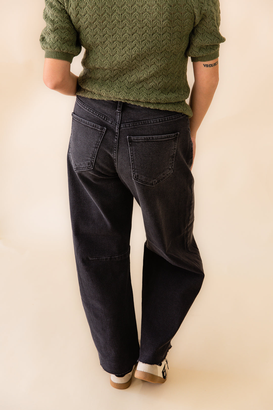 Michigan Ave Barrel Jean