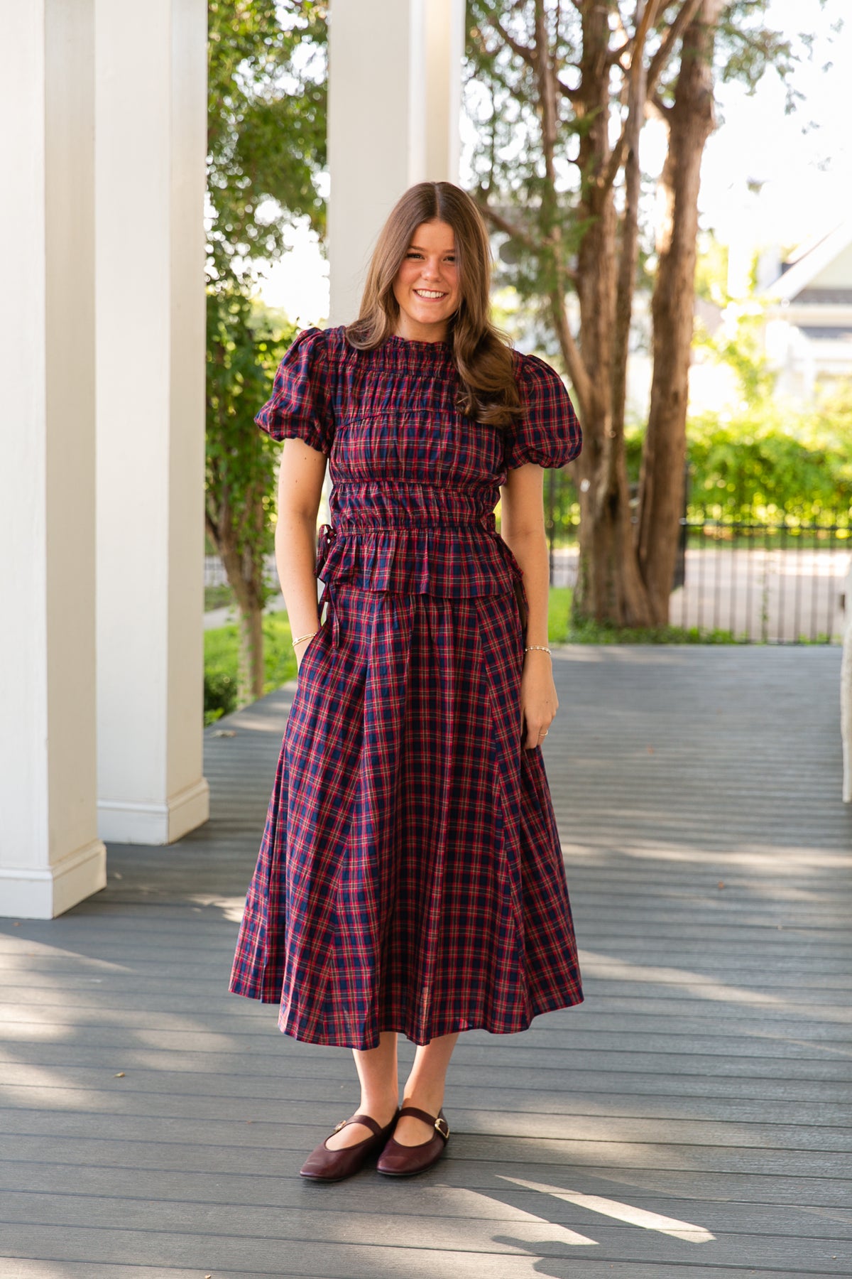 Betty Smocked Waist Top