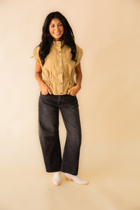 Bridgette Button Up Top