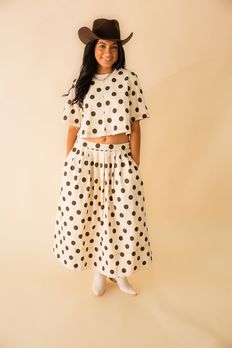 Janie Polka Dot Top