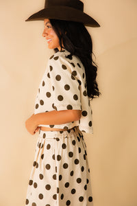 Janie Polka Dot Top