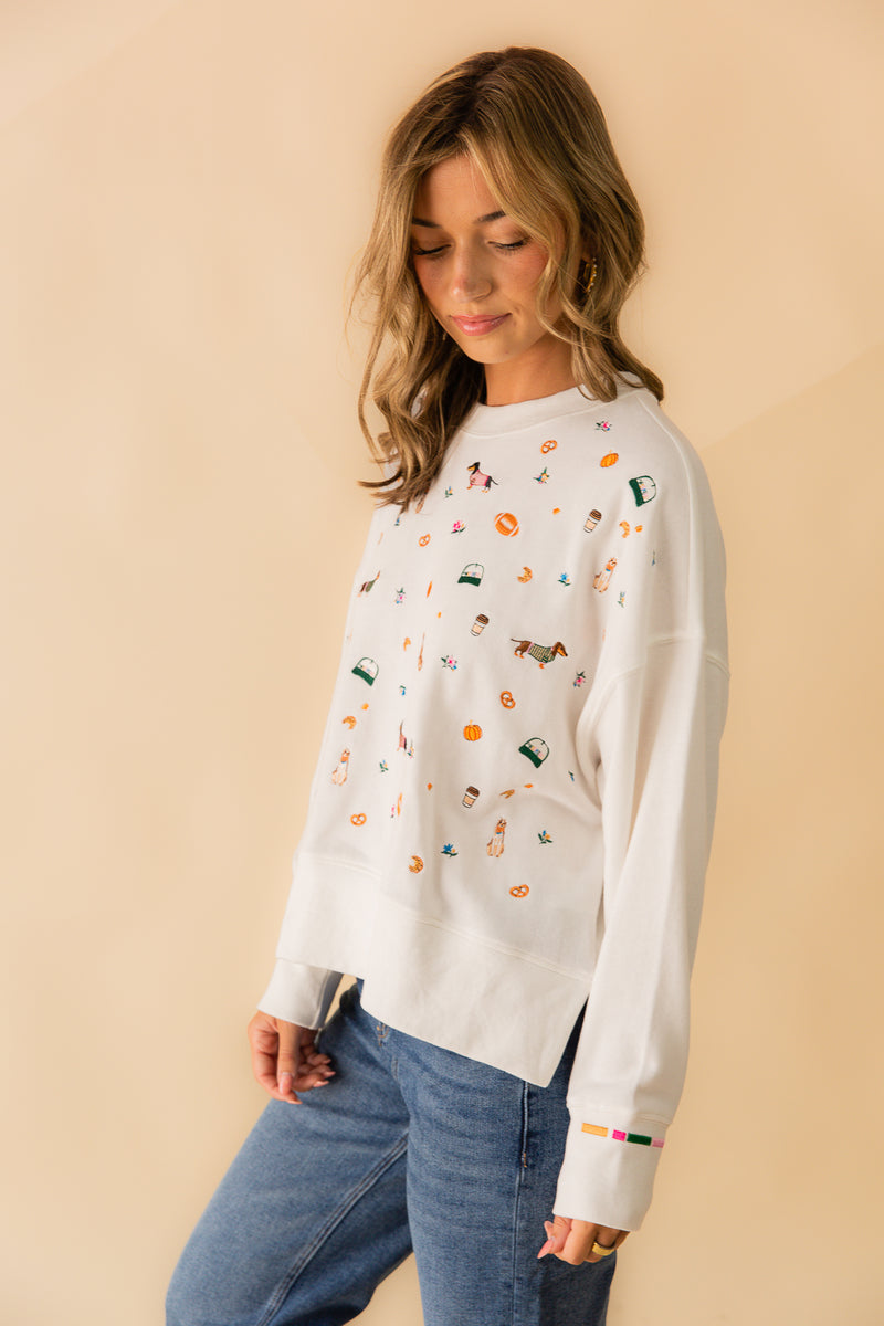 Fall Icons Relaxed Sweatshirt