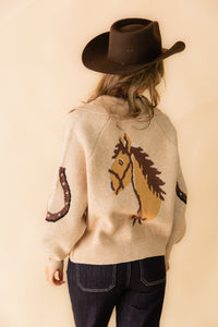 Dreamer Horse Knit Cardigan