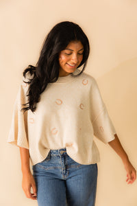 Horse Shoe Sweater Top