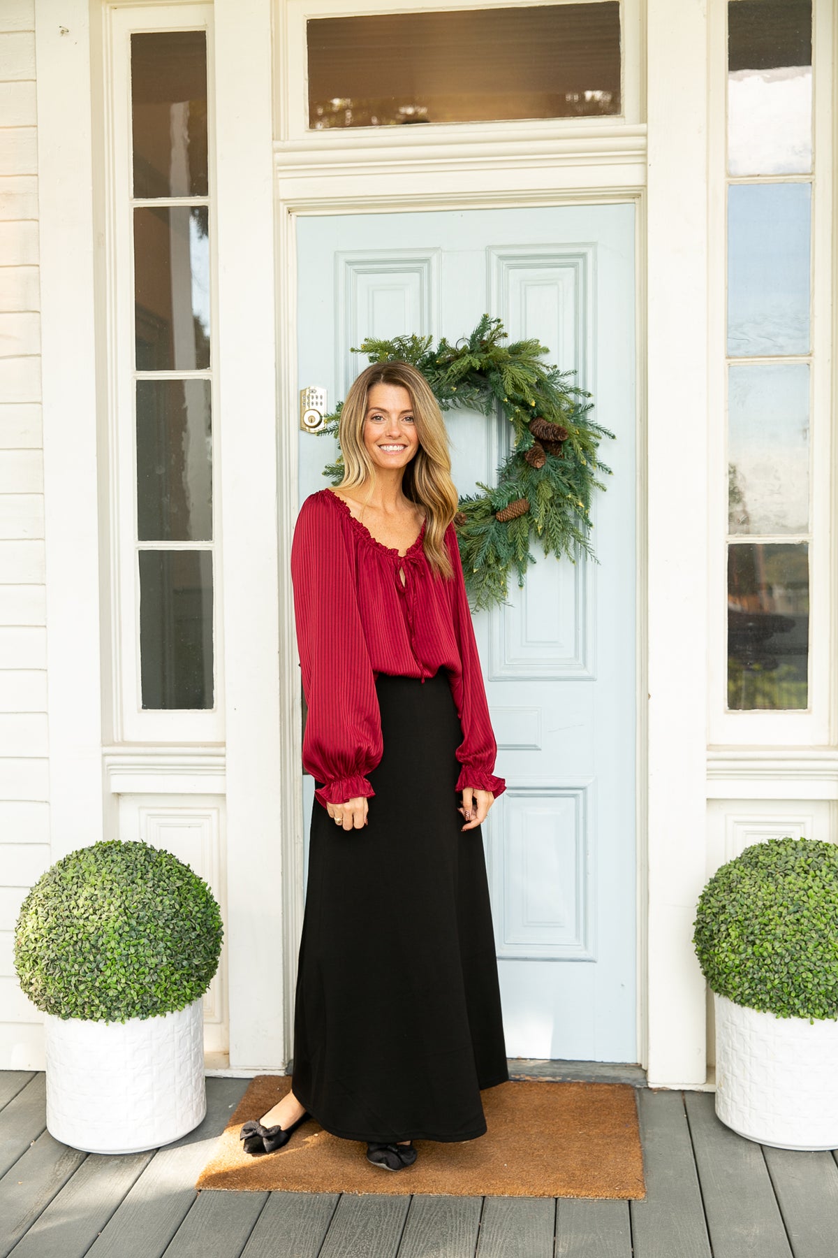 Inner Circle Poet Blouse