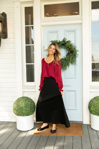 Inner Circle Poet Blouse