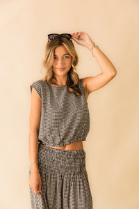 Merit Gingham Top