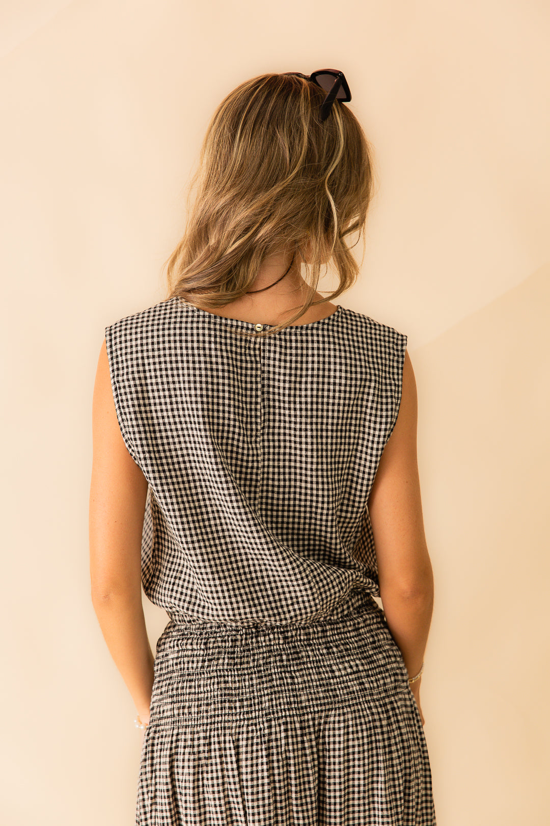 Merit Gingham Top