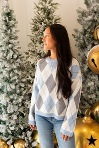 Winnie Argyle Sweater