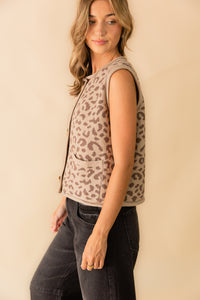 Cheetah Girl Sweater Vest