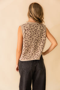 Cheetah Girl Sweater Vest