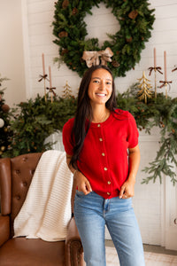 Rory Short Sleeve Cardigan