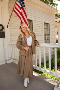 Village Button Front Jacket
