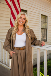 Village Button Front Jacket