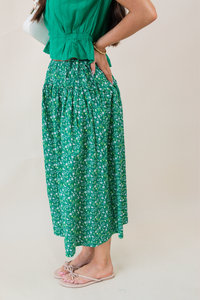 Sun Escape Midi Skirt