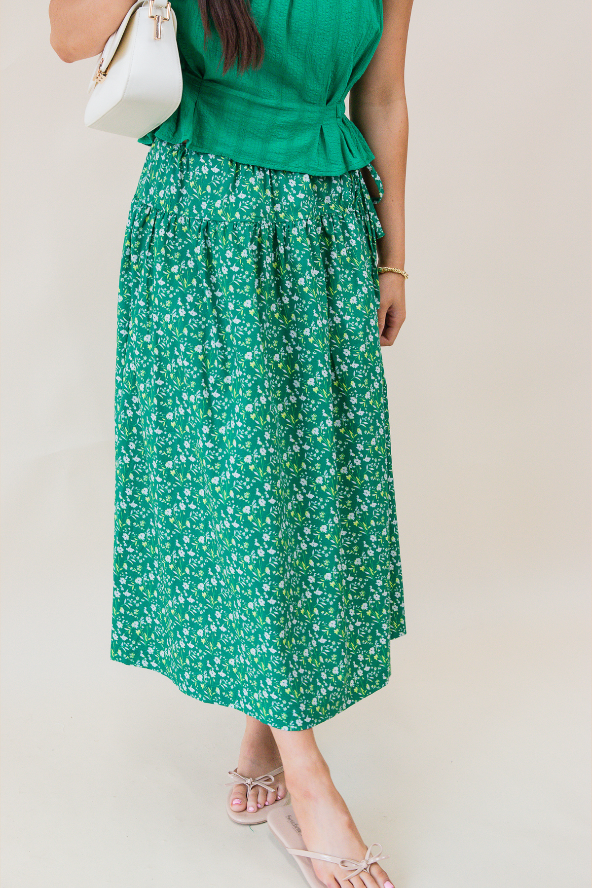 Sun Escape Midi Skirt