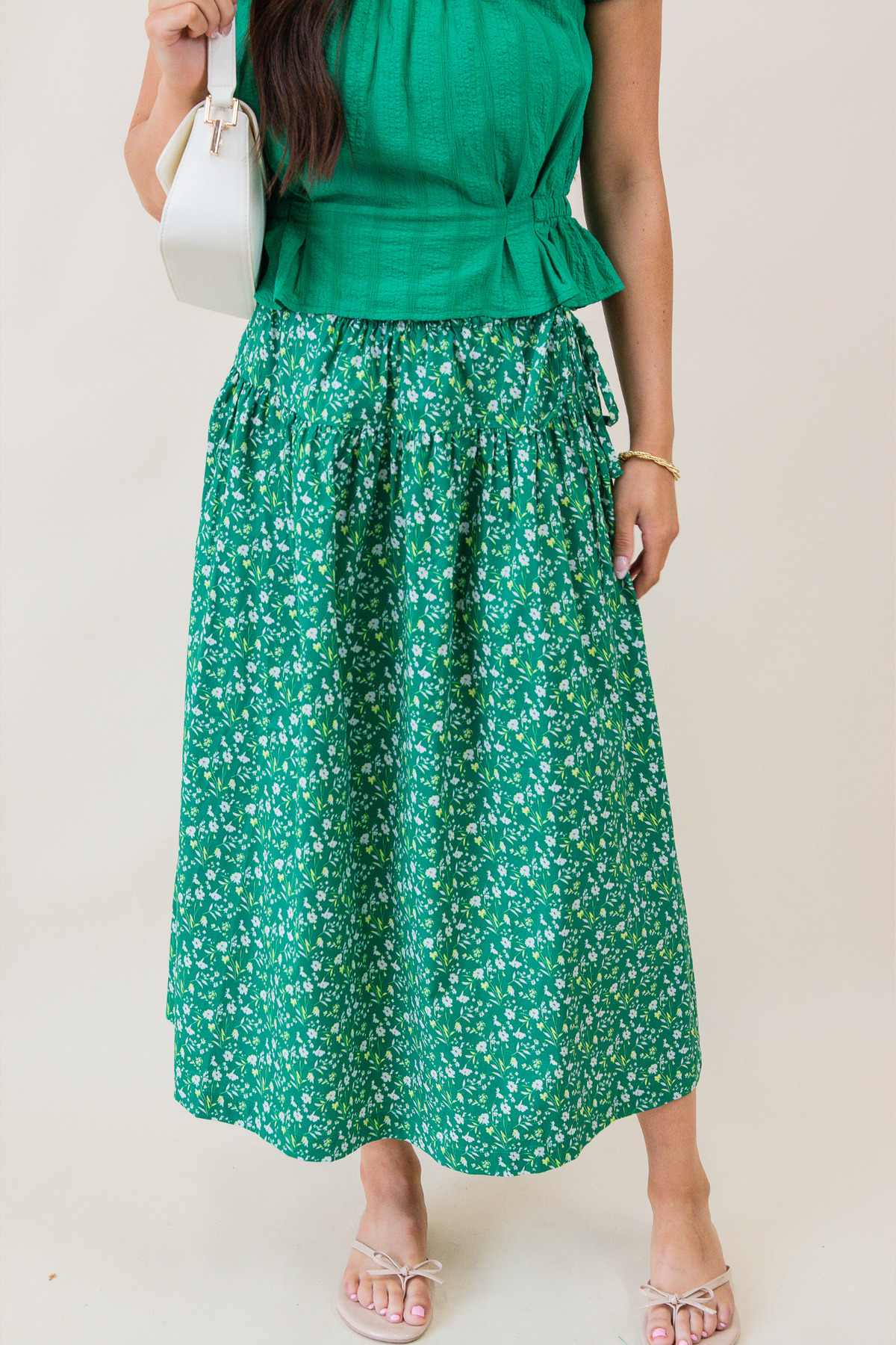 Sun Escape Midi Skirt