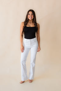 Stella HR Flare BK Darts Wide Hem