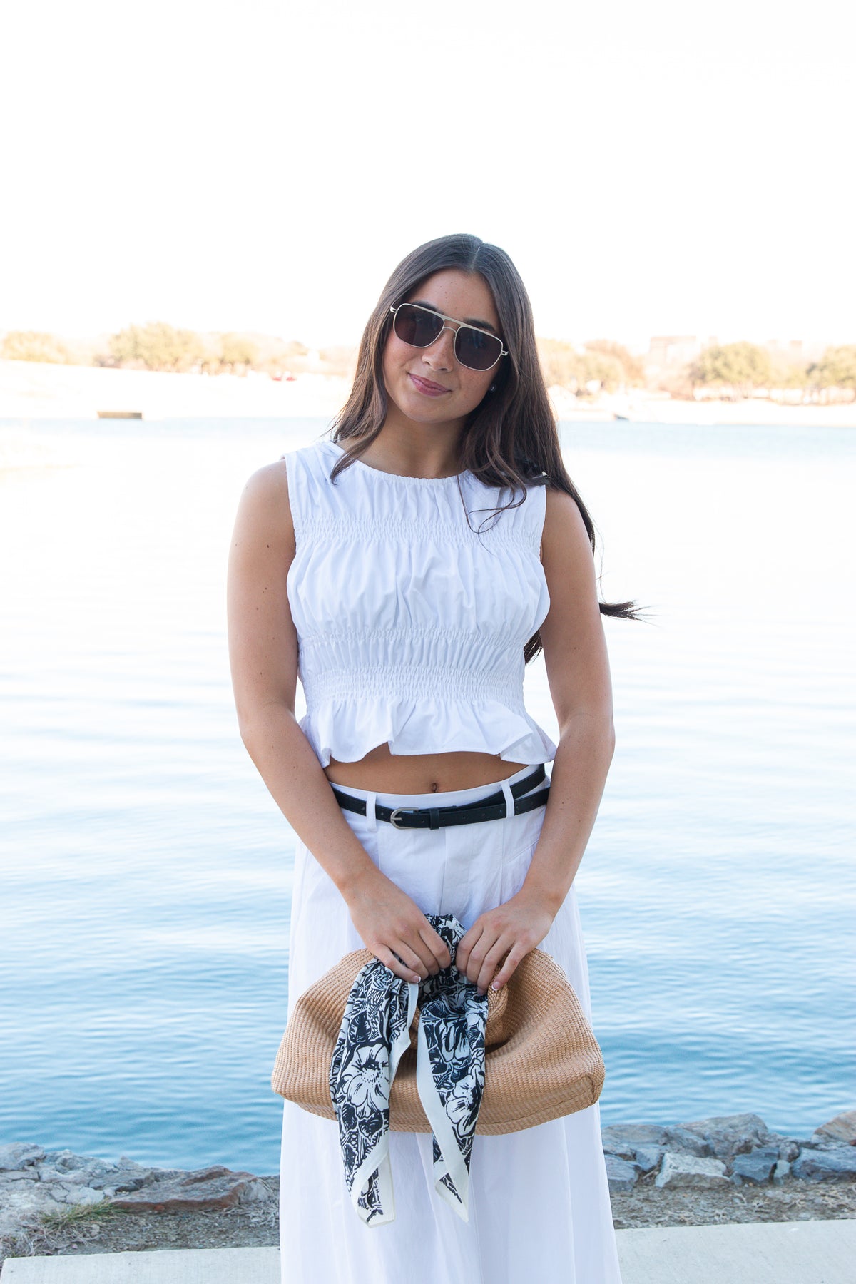 Central Park Ruched Tank