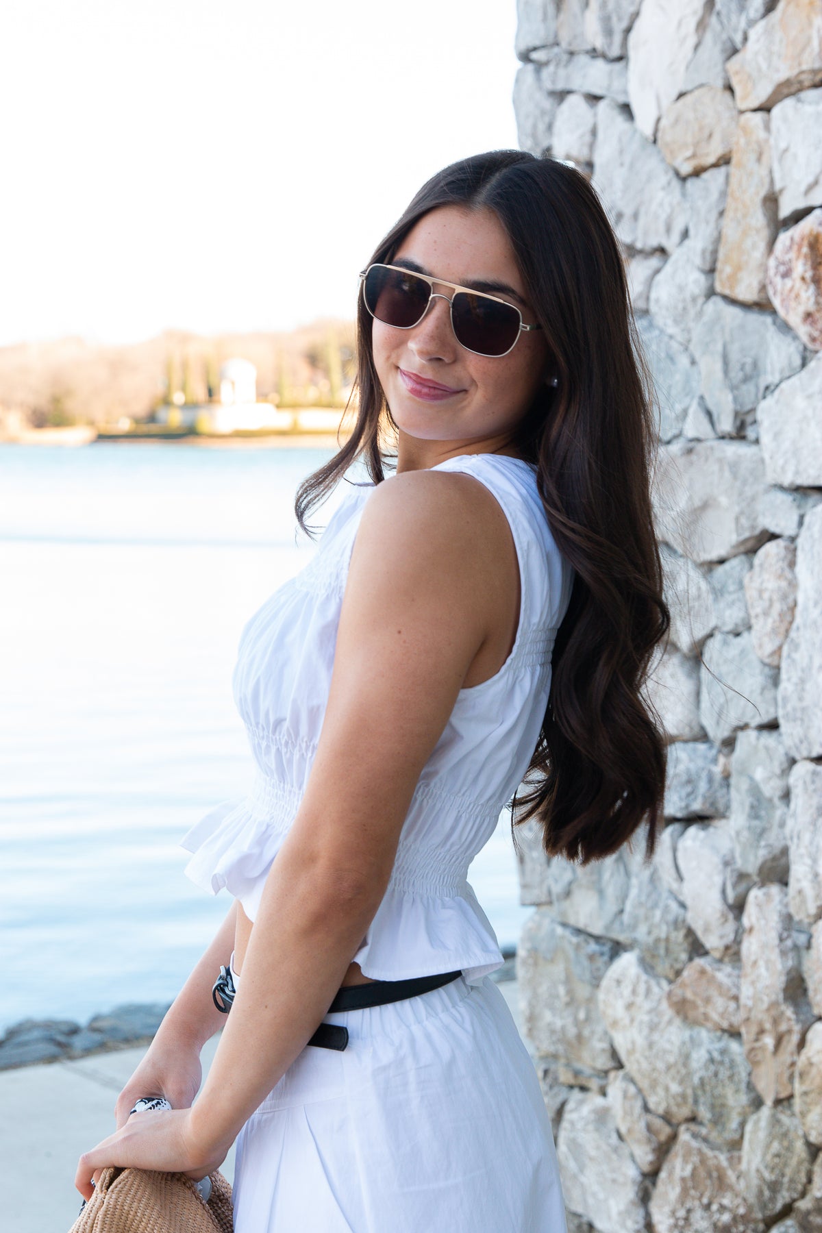 Central Park Ruched Tank