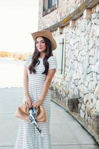 Ashby Tiered Stripe Dress