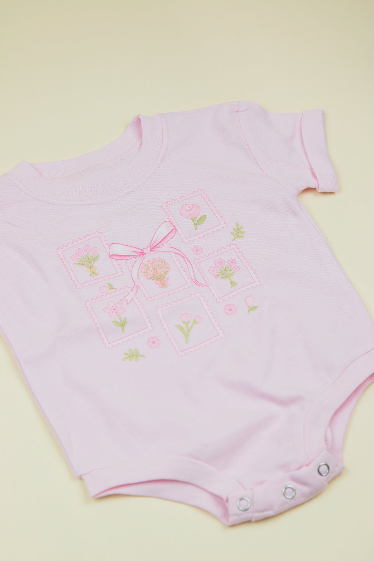 Bouquet Bow SS Romper