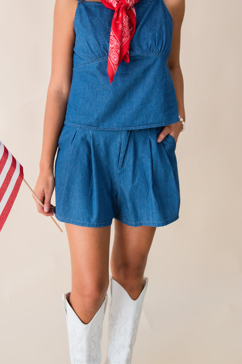 Rango Pleated Shorts