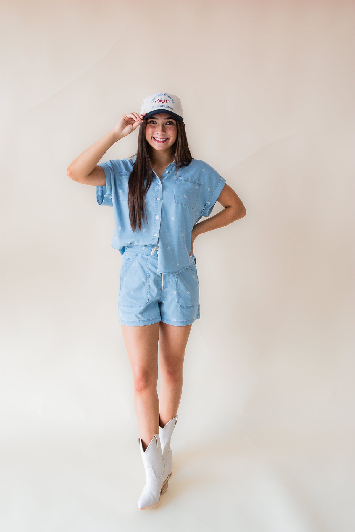 Quincy Star Tencel Dolman Shirt