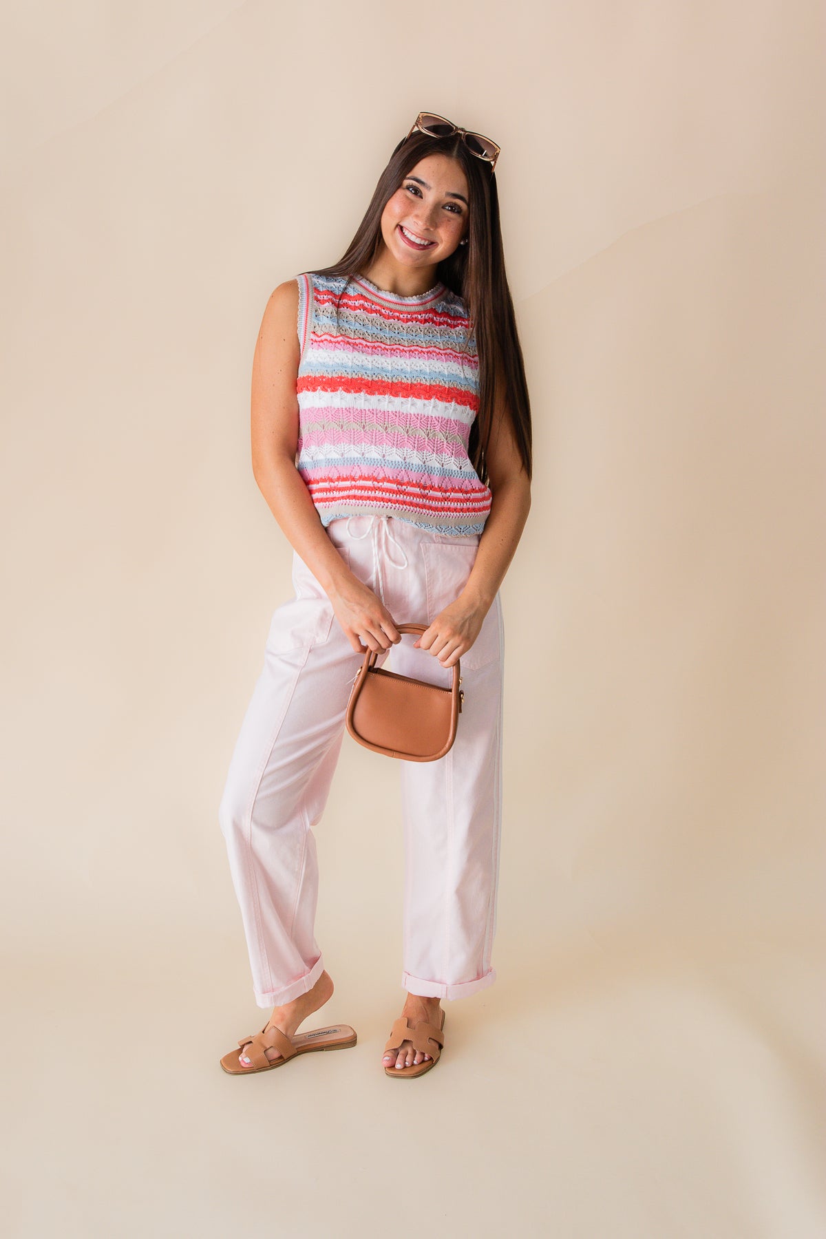 Dale Stripe Sweater Tank