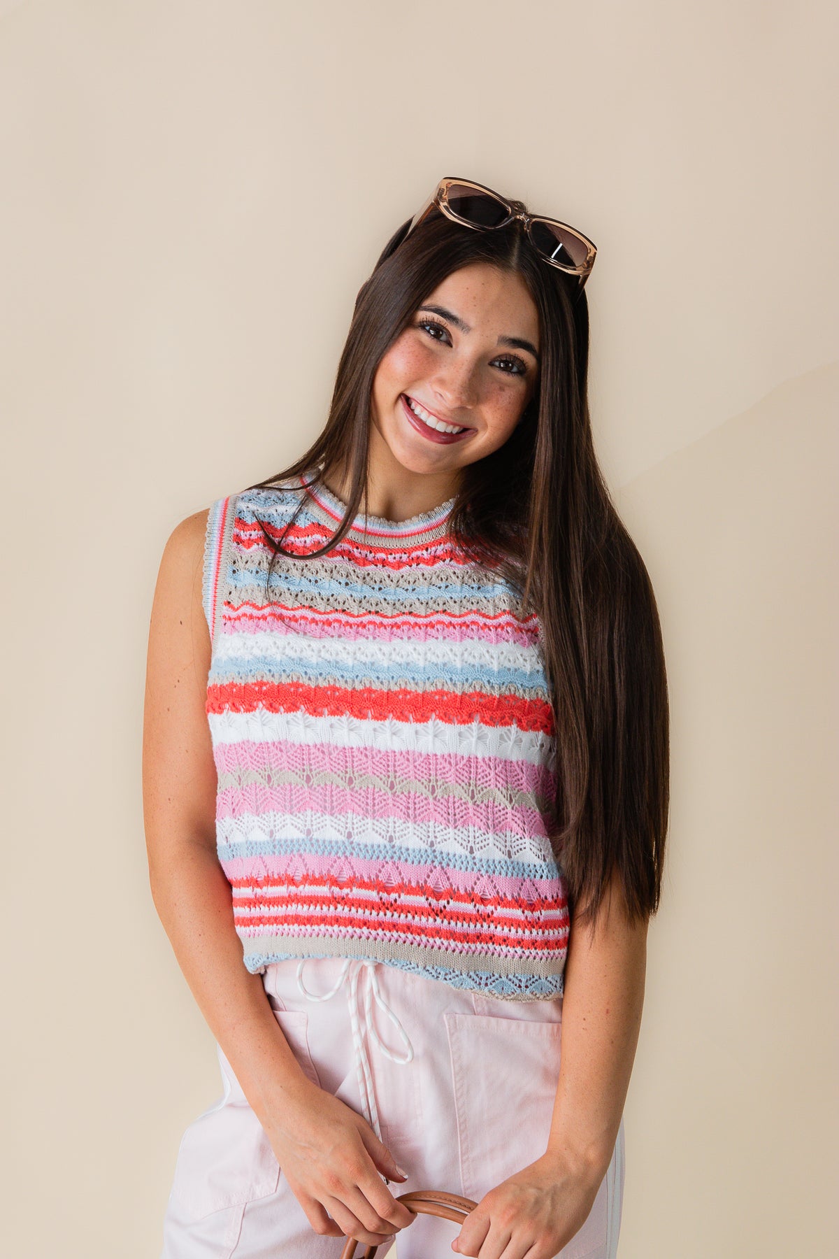 Dale Stripe Sweater Tank