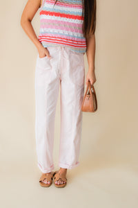 Villa Pant Barrel W Sport Stripe
