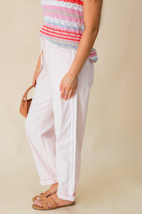 Villa Pant Barrel W Sport Stripe