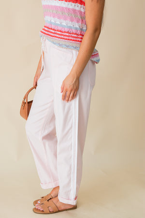 Villa Pant Barrel W Sport Stripe