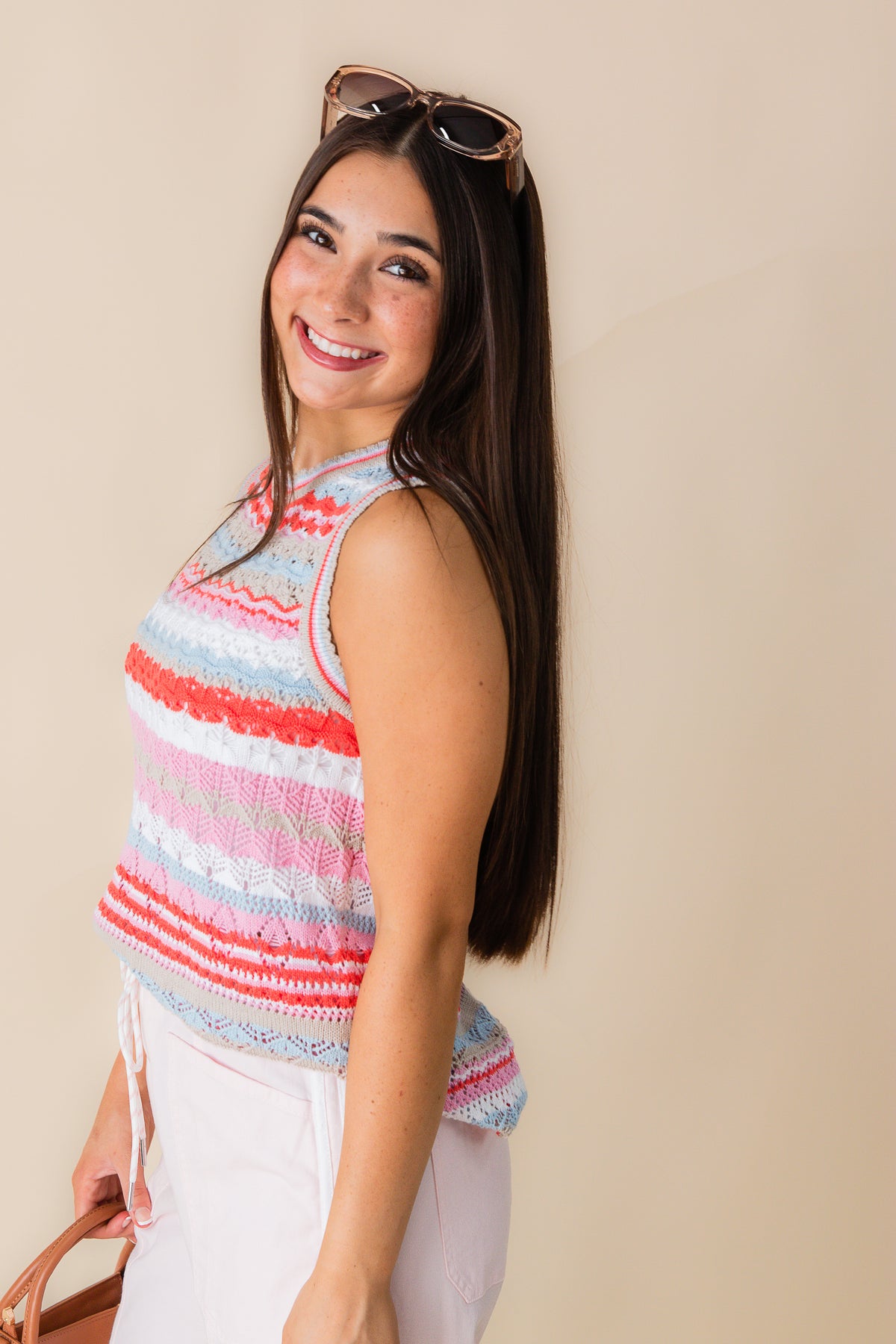 Dale Stripe Sweater Tank