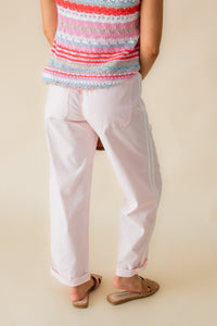 Villa Pant Barrel W Sport Stripe