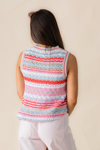 Dale Stripe Sweater Tank
