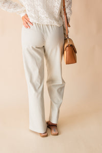 Triana Railroad Wide Leg Pant