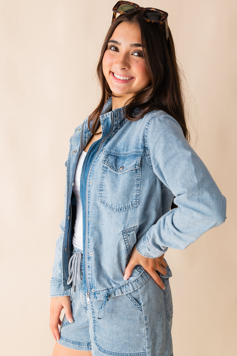 Wilma Utility Cropped Jacket