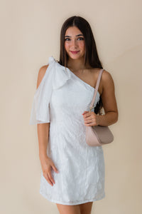 Mercy One Shoulder Bow Dress