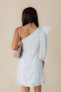Mercy One Shoulder Bow Dress