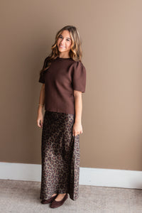Into the Wild Midi Skirt