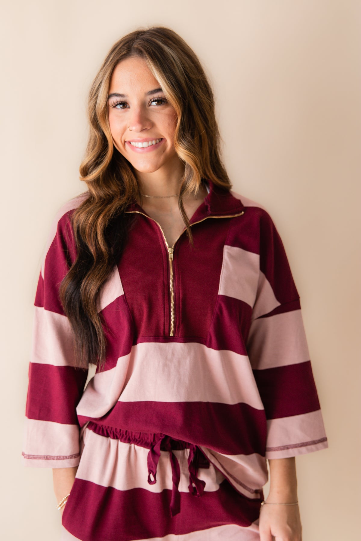 Easy Going Stripe Pullover