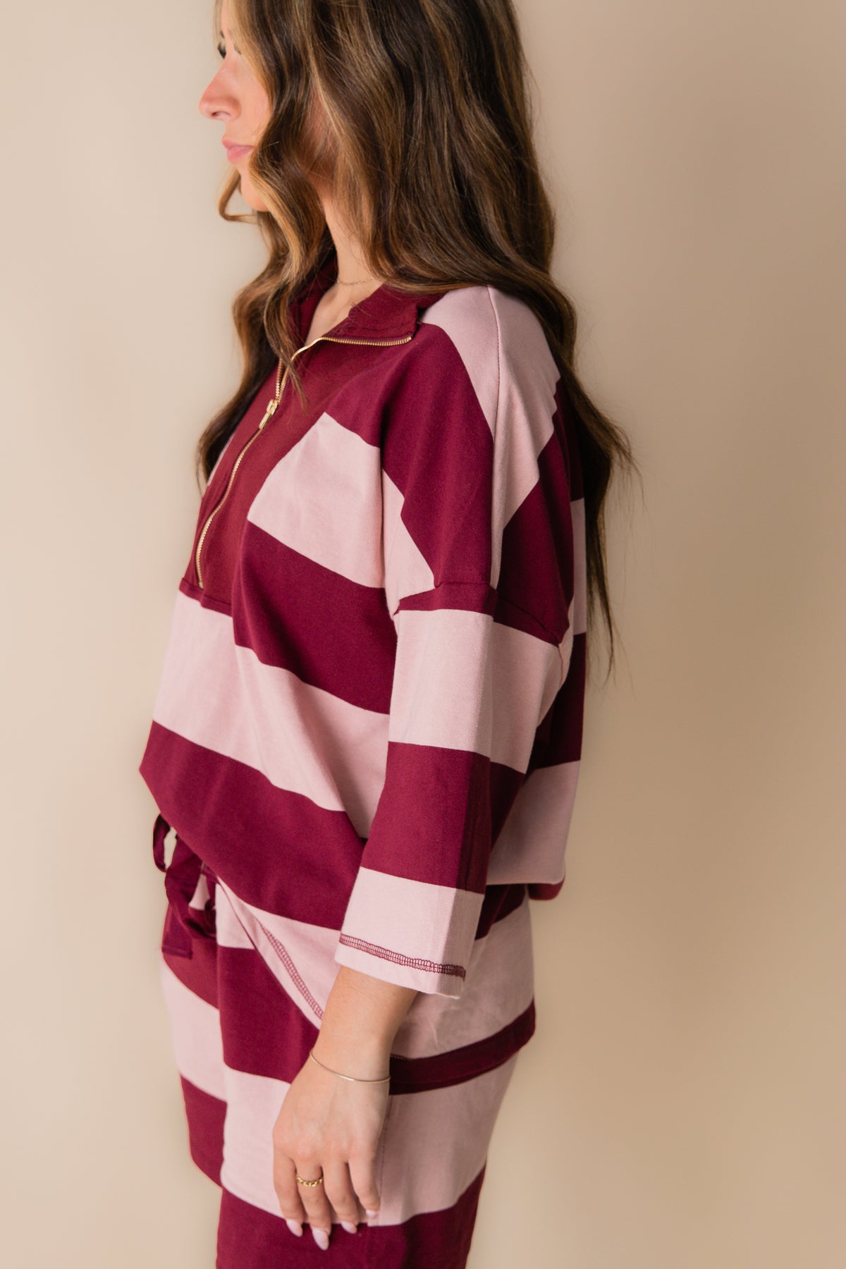 Easy Going Stripe Pullover