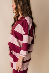 Easy Going Stripe Pullover