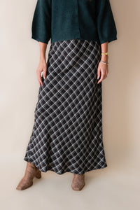 Europa Plaid Skirt