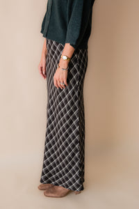 Europa Plaid Skirt