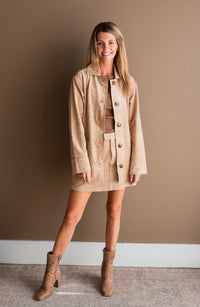 Decker Suede Chore Coat