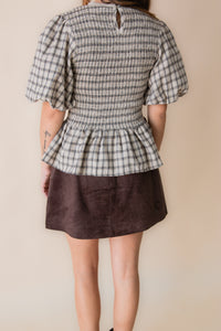 Ruthie Peplum Top