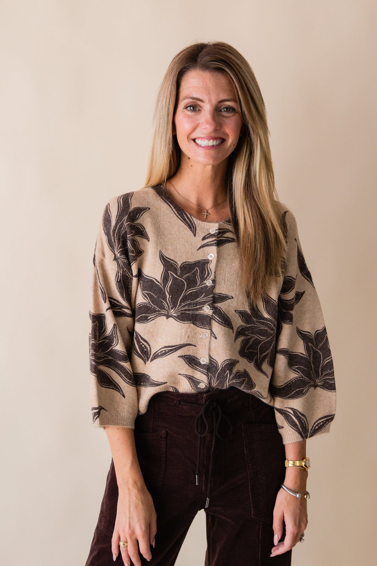 Valor Floral Cardigan