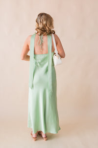 Devon Halter Scarf Dress